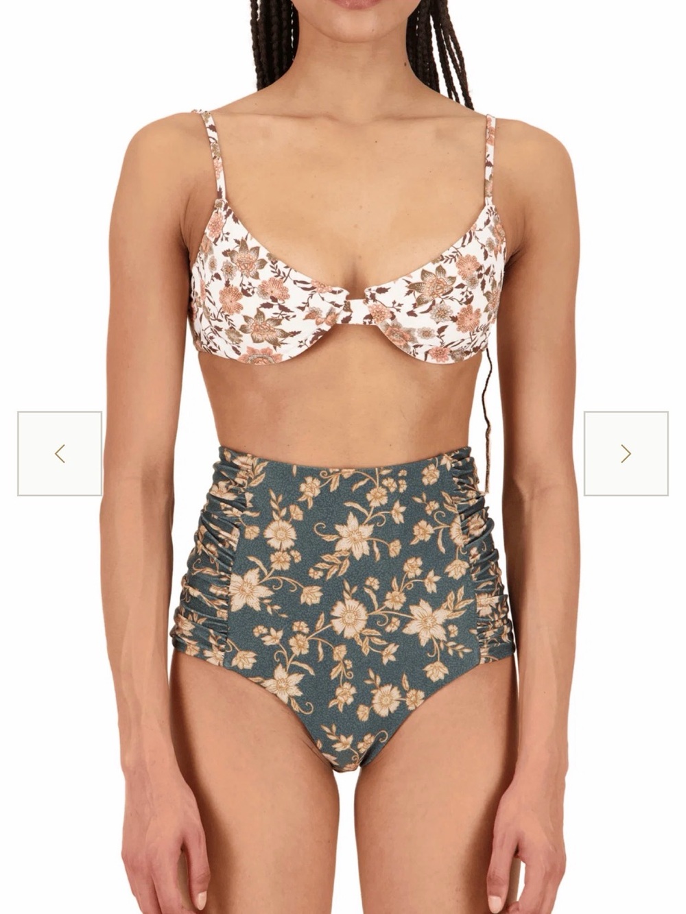 Juillet bikini set: Luisa bottom, Oona top, medium, NWT